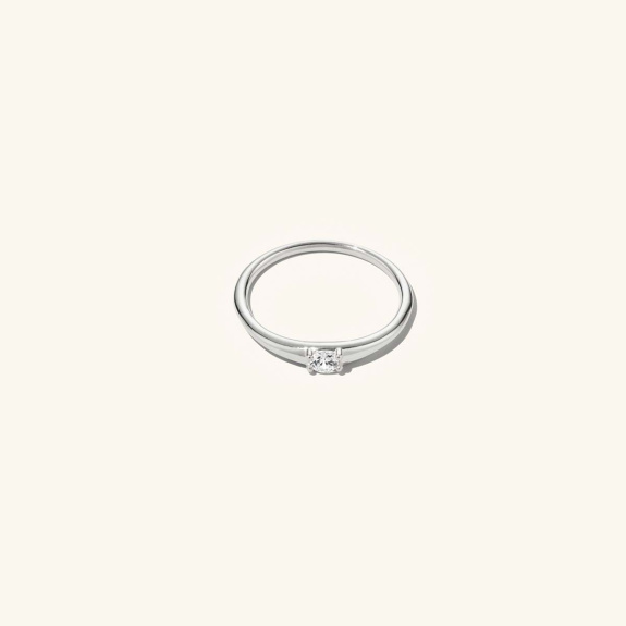 Solitaire Ring Silver in the group Shop / Rings at ANI (ANI_VA_004)