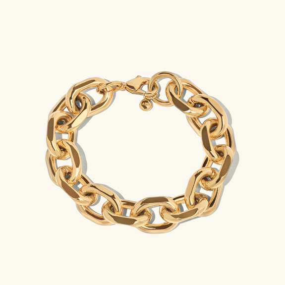 Chain Bracelet Large Gold in the group Shop / Bracelets at ANI (ANI_VA_040)