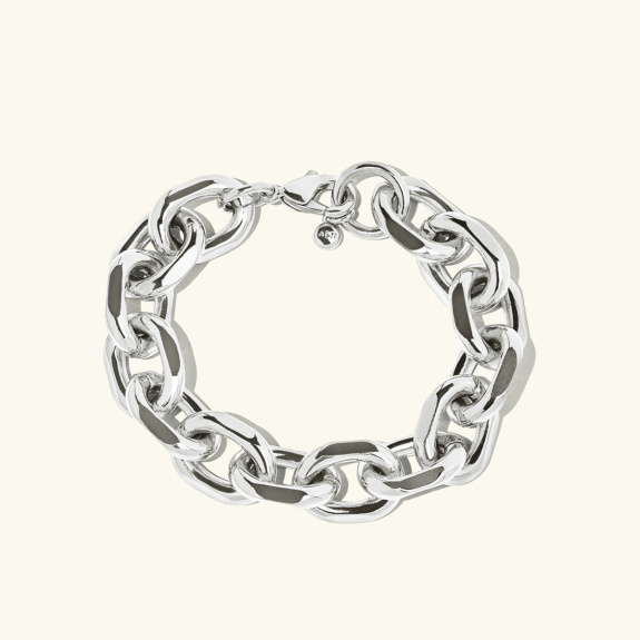 Chain Bracelet Large Silver in the group Shop / Bracelets at ANI (ANI_VA_041)