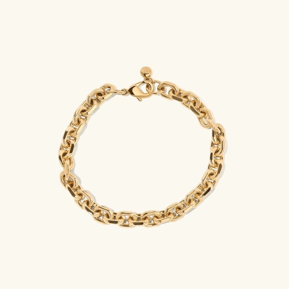Chain Bracelet Small Gold in the group Shop / Bracelets at ANI (ANI_VA_042)