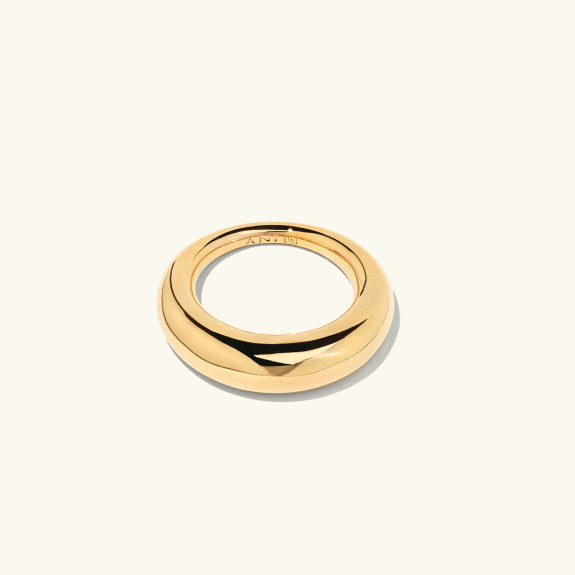 Ellipse Ring Gold in the group Shop / Rings at ANI (ANI_VA_044)