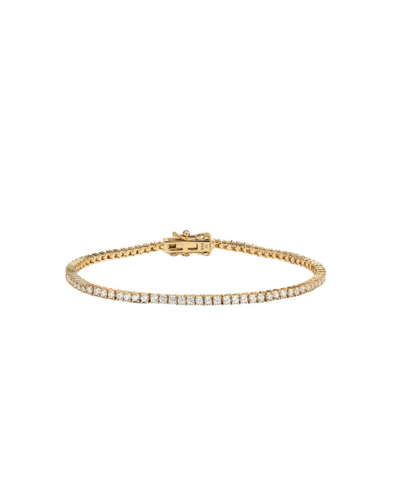 Tennis Bracelet Gold in the group Shop / Bracelets at ANI (ANI_VA_048)