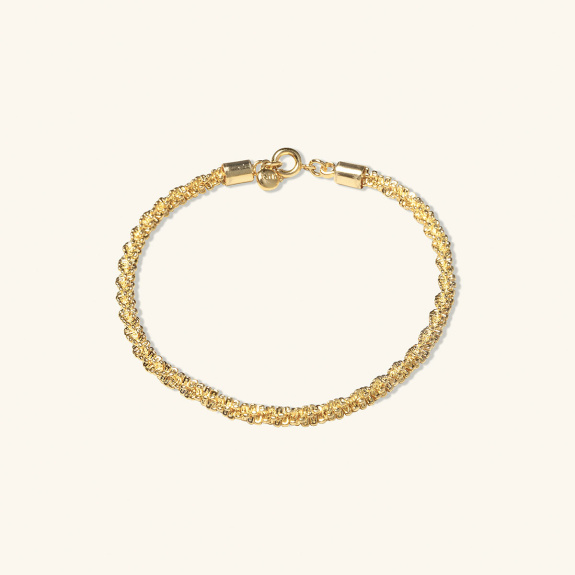 Sparkly Chain Bracelet Gold in the group Shop / Bracelets at ANI (ANI_VA_052)