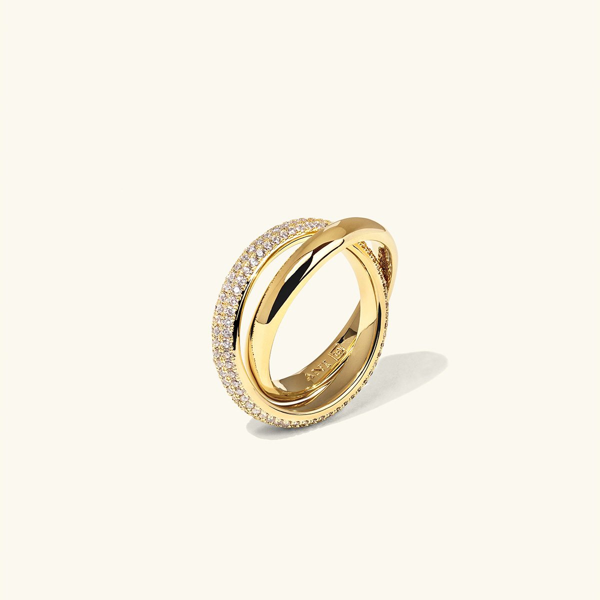 Dualité Ring Gold | ani-jewels.com | Bianca Ingrosso