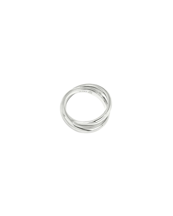 Plain Dualité Ring Silver in the group Shop / Rings at ANI (ANI_VA_063)