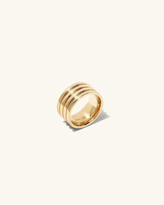 Nezza Ring Gold in the group Shop / Rings at ANI (ANI_VA_072)