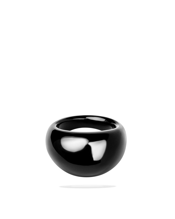 Yaki Ring Black in the group Shop / Rings at ANI (ANI_VA_089)